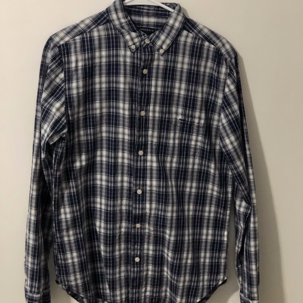 Goodale Men's Plaid Shirt (Medium)